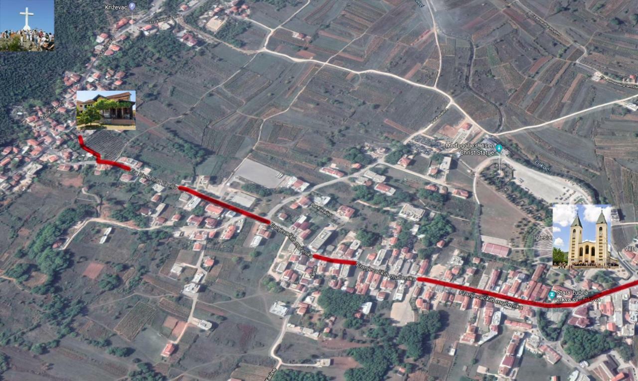 ホテル Pansion Ruzic Međugorje エクステリア 写真